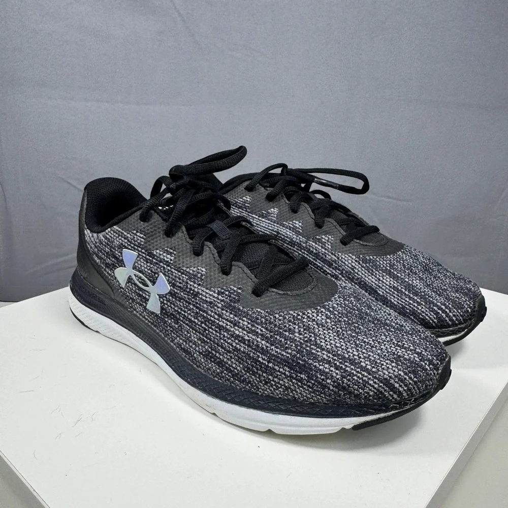 Under Armour Charged Impulse 2 Knit Womens Size 11 Black Running Shoes